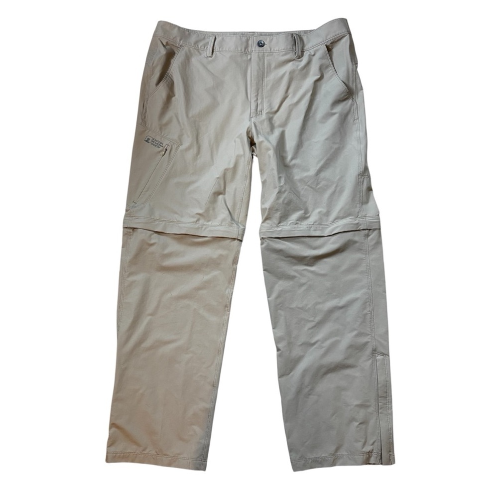 Eastern Mountain Sports Men's Zip-Off Convertible Cargo Hiking Pants 38-32 NWOT